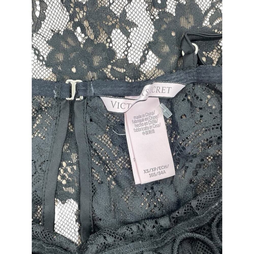 Victoria Secret Dream Angels Lace Slip Dress Lingerie Black Size XS - Picture 10 of 10